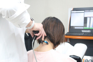 施術　姿勢